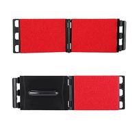 Alomejor Cable de Guitarra Eficiente -Scrubbbe Herramienta de Limpieza Duradera para Guitarristas Plástico Negro (rojo)