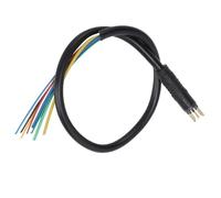 Alomejor Cable de Motor de Scooter Eléctrico de 9 Pines, Cable de Motor de Alta Sensibilidad con Núcleo de Cobre Impermeable para Bicicleta Eléctrica