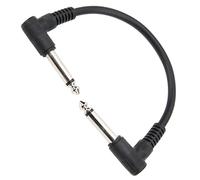Alomejor Cable de Pedal de Efectos de Guitarra Transmisión de Señal de Reducción de Ruido Premium para Guitarra Eléctrica/bajo, Accesorio de Música Universal de 6 Pulgadas/8 Pulgadas (8)