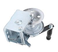 Alomejor Cabrestante de Remolque de Metal, Cabrestante Manual con Marco de Hierro Resistente a la Intemperie para Yate y Barco
