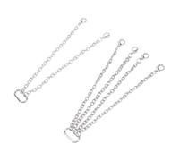 Alomejor Cadenas de Elevación, Decoración de Metal Premium para Grúa RC, Piezas de Actualización Ideales para Modelos de Polipasto 1/50 y Vehículos de Control Remoto (12CM)