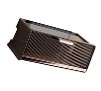 Alomejor Caja de Almacenamiento de Enrutador Montada en la Pared de Moda Caja de Almacenamiento de Enchufe de Regleta de Alta Capacidad para Dormitorio Sala de Estar Hotel Material Decorativo PP Pet