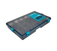 Alomejor Caja de Aparejos Impermeable con Compartimentos Ajustables para Aparejos de Pesca Soporte de Carga de plástico: 10 Kg (L)