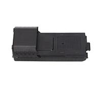 Alomejor Caja de Batería 6xAA de para Walkie Talkie Material ABS Fácil de Transportar Diseñado para UV-5R UV-5RE -5RA Ideal para Uso Prolongado Negro 115x50x30mm
