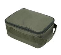 Alomejor Caja de carretes de pesca, organizador portátil de aparejos con almacenamiento de 4 capas, diseño duradero y acceso rápido para accesorios de equipo de pesca