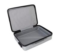 Alomejor Caja de Documentos a Prueba de Fuego, a Prueba de Agua, a de Golpes, Estuche Rígido de Múltiples Compartimentos con Cerradura de Combinación para Certificados de Pasaporte de Dinero, PVC,