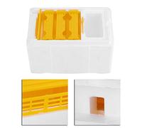 Alomejor Caja de Polinización Fácil de Usar para Colmena de Abejas de Cosecha para Construcción de Panal Natural de Jardín