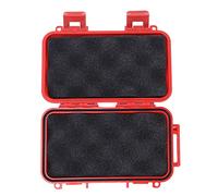 Alomejor Caja de Sellado Sostenible para Equipos de Supervivencia Afuera, Caja Almacenamiento Estancada en el Medio Ambiente para Caminantes, Formato, Rojo (Caja Grande roja)