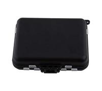 Alomejor Caja organizadora de plástico Transparente con 26 Compartimentos para Aparejos de Pesca