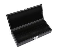 Alomejor Caja Protectora para Oboe de 40 Uds., Caja de Almacenamiento de 2 Capas con Protección de Tela Suave para Prevención de Colisiones