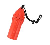 Alomejor Caja Seca para Buceo, Caja Seca Impermeable para Buceo, Snorkel, Surf, Natación con Clip (Rojo)