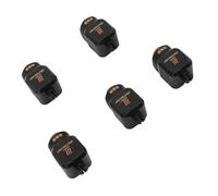 Alomejor Calcetín de Silicona para Cubierta de Bloque Calentador Hotend de Impresora 3D, Aislamiento Duradero a Prueba de Calor para P2S Negro, Paquete de 5 Unidades (Silicona)