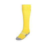 Alomejor Calcetines de Fútbol, Calcetines Deportivos para Hombre con Tejido y que Absorbe la Humedad, para Correr y Hacer Deportes, Transpirables, Elásticos, Talla única (Rayas amarillas negras.)