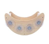 Alomejor Cama con Ventana para Gatos, Ventosa Fuerte, Madera de Pino, Cómoda Percha para Mascotas para Perros y Gatos Interactivos
