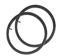 Alomejor Cámara de Aire para Bicicleta, 2 Unidades de Tubo de Caucho Butílico con Válvula con Resistencia a Altas Temperaturas y Retención de Aire, para Bicicletas de Carretera, Bicicletas