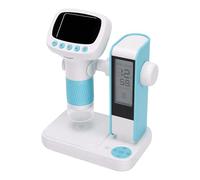 Alomejor Cámara Microscópica USB con Resolución 1000X, Luces LED Ajustables para Uso Interactivo en el Aula, Diseño Apto para Niños