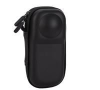 Alomejor Cámara X5 Bag de Manga Dura Cubierta de Protección PU Resistente Al Agua con Alimento de Terciopelo Suave (Black)