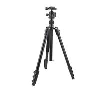 Alomejor Camera Trípode Aleación de Aluminio 360 Grados Cabezal de Bola Portable Trípode Fácil para Transmisión en Vivo sin Espejo DSLR [Aplicación Multi -Funcional]