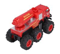 Alomejor Camión de Bomberos Fundido a Escala 1:16, Camión de Bomberos Grande de Aleación con Tracción en 6 Ruedas y Herramientas de Extinción de Incendios para Niños (Vehículo de pulverización)