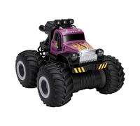 Alomejor Camión sobre Orugas RC de 2,4 GHz, Coche Todoterreno con Rueda Grande Recargable, para Juegos Al Aire Libre de Niños (Purple)