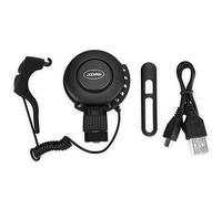 Alomejor Campana para Bicicleta Eléctrica y Convencional - Timbre USB Recargable con Sonido Potente de 120 dB, Diseño Impermeable IPX6, Fácil Instalación en Manillar, Compatible co