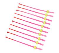 Alomejor Caña de Pescar en Hielo, Minipunta de Caña de Pescar ABS Resistente, Herramienta Portátil Resistente Al Desgaste para Cualquier de sin Punta (12cm)
