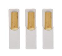 Alomejor Cañas para Saxofón Soprano, Dureza 2.5 para un Sonido Estable, Elaboradas con Técnicas de Recolección Manual y Fabricación Digital, para Principiantes, Educadores y estudiantes.