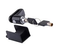 Alomejor Candado de Freno de Disco de Bicicleta, Candado Antirrobo de Plástico Resistente para Bicicleta de Montaña, Dispositivo Seguro y Duradero para Ruedas, 2,17x1,77 Pulgadas (Bloqueo de freno