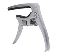 Alomejor Capo de Guitarra Capas de Metal Duradera Ajustable para Ajustar Tono Adecuado para Adultos y Niños de Plata