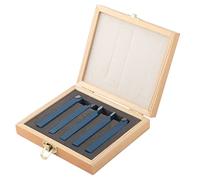 Alomejor Carbide Turning Tool Set, 5pcs Durable Tools (10 * 10mm)