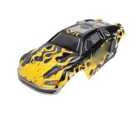Alomejor Carcasa de Carrocería de Coche RC, Carrocería de Repuesto de Policarbonato para Camión Todoterreno 1 16, Patrón de Llama, Diseño Liviano, 26 X 10,5 X 7 Cm, para Usuarios de SCY 16101 SCY