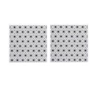 Alomejor Carpetas de Plástico en Relieve, Paquete de 2, Suministros para Hacer Tarjetas de para álbumes de Recortes y Regalos Hechos a Mano (plástica)