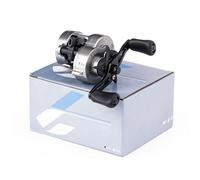 Alomejor Carrete de Baitcasting Carrete de Pesca con Freno Magnético de Perfil bajo con Cuerpo de Metal y de Aluminio Fundición Suave para Pesca de Lubina Pescadores de Agua Dulce (051L)