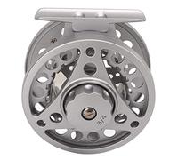 Alomejor Carrete de Mosca 3/4 de Aluminio Mecanizado CNC con Eje Grande para una Recuperación Rápida de la Línea para Todos los Niveles de Pescadores con Mosca