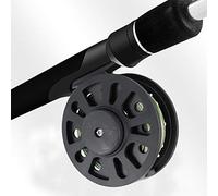Alomejor Carrete de Pesca con Mosca Rueda de Mosca Voladora Instalación Rápida Portátil con Lidera (GLA5/6)