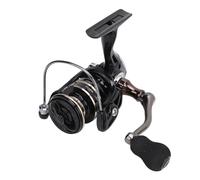 Alomejor Carrete de Pesca Giratorio, Metal Ligero de Aleación de Aluminio con Rodamientos de Alta Resistencia para un Giro Suave, Agarre Cómodo para Pesca en Agua Dulce y Salada (AC3000)