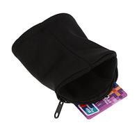 Alomejor Cartera de muñeca,Ligero y cómodo con Forro Polar,Bolsa para Correr,diseño Funcional con Cremallera for Corredores,viajeros,Uso Diario almacenar Monedas y Llaves