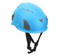 Alomejor Casco de Escalada en Roca D8 Ajustable con Protección Mejorada para Montañismo, Actividades Al Aire - Material PP+EPP, Circunferencia de la Cabeza de 22.0-24.4" (Blue)