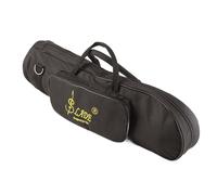 Alomejor Case de Bolsa de Trompeta Simple y Ergonómica para Que Se Sienta Cómodo con Material de Nylon Negro