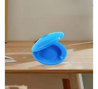 Alomejor Castañuela de Dedo para Niños, Juguete Educativo de Plástico, Instrumento Divertido para Niños Que Aprenden Ritmo y Coordinación Musical (Azul Claro)