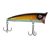 Alomejor Cebo artificial para pesca de plástico, cebo Popper, atracador reflectante para peces grandes, para pescadores, 7 cm (4#)