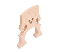 Alomejor Cello Bridge 4/4 - Premium Maple Wood Replacement Bridge for Full Size Cello, Standard Fit Violoncello Parts, Wooden Cello Accessories for Musicians (4/4)