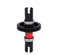 Alomejor Central de Actualización del Centro de Actualización Diff Campo para ARRMA 1/7 6s Violaciones Typhon - Deliciosa Artesanía para Autos de Control Remoto (Rojo)