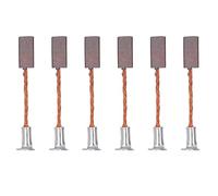 Alomejor Cepillo de Motor de Carbono RC de 6 Piezas, Material de Cobre de Carbono de Primera Calidad, bajo Nivel de Chispa y bajo Nivel de Ruido, con Cepillos Externos Reemplazables