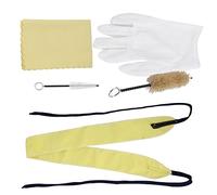 Alomejor Cepillos de Mantenimiento de Trompetas Conjunto de Kit de Limpieza Duradero para Limpieza Accesorios de Herramientas de Cuidado de la Trompeta para Músicos