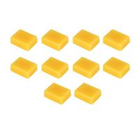 Alomejor Cera de Pulido de Cera de Abejas Natural para Mantenimiento de Caoba, Pulsera de Hilo de de Abejas de 10 Piezas para Pulir Muebles y Obras de Arte, para Coleccionistas y Peleteros