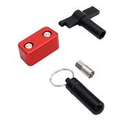 Alomejor Cerradura Antirrobo de Puerto OBD, Herramienta de Diagnóstico OBD Antirrobo de Aleación de Aluminio, Protector Universal para Automóviles y Camiones