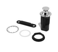 Alomejor Cerradura de Gabinete Cerradura de Apertura Táctil Duradera de Aleación de Zinc para Archivadores, Cajones, Armarios, Buzones, Muebles para Vehículos Recreativos, Diseño Seguro y Elegante