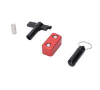 Alomejor Cerradura de Puerto OBD, Cerradura Antirrobo OBD de Aleación de Aluminio con Diseño a Prueba de Manipulaciones para Automóviles, SUV, Camiones