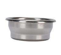 Alomejor Cesta de Filtro de Acero Inoxidable de 54 Mm con Pantalla de Disco Mejorada para Mejores Preparaciones y una Extracción Más Suave para los Amantes del café en el Hogar Plata (2 taza)